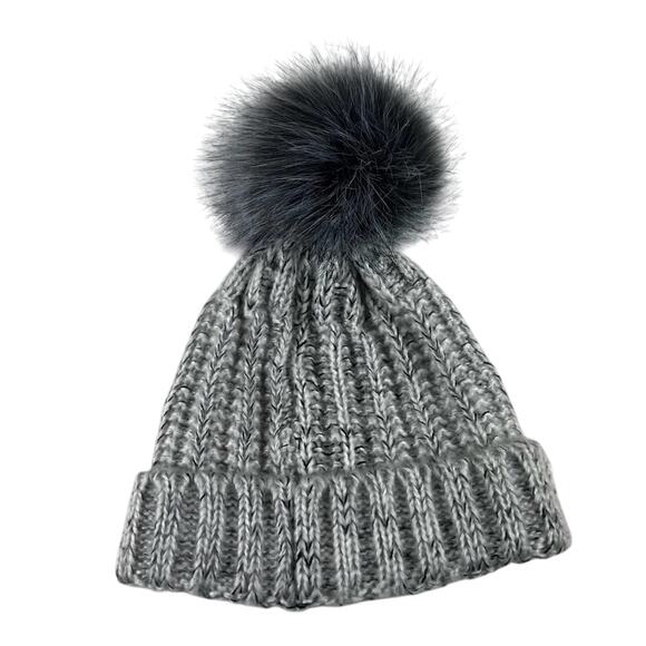 Cato NWT Gray Cozy Ribbed Knit Beanie - Picture 4 of 5